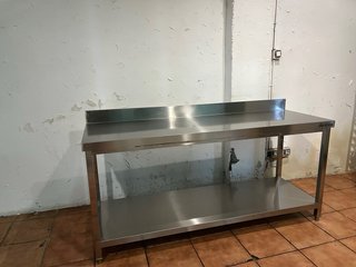 Mesa de trabajo acero inoxidable