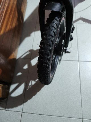 Bicicleta eléctrica plegable Windgoo B20 Negra