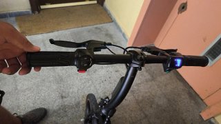 Bicicleta eléctrica plegable Windgoo B20 Negra