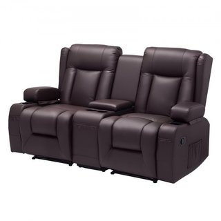 Sofá reclinable de loveseat, sofá reclinable manua