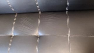 Sofá Cama Negro Piel Sintética