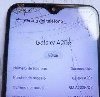 Samsung Galaxy A20e Negro