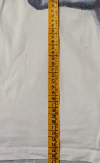 Camiseta Balmain Paris Beige/Blanco