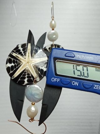 Pendientes Perlas Barrocas y Estrella de Mar