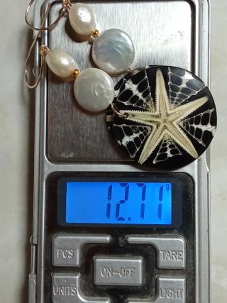 Pendientes Perlas Barrocas y Estrella de Mar