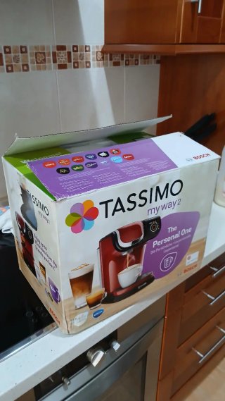 Cafetera Bosch Tassimo My Way 2 Roja