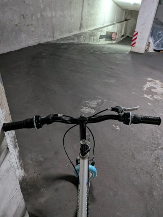 Bicicleta de Montaña Azul