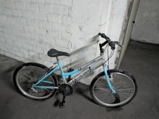 Bicicleta de Montaña Azul