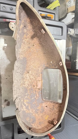 Cofano Guantera Vespa 125N
