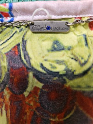 Blusón Custo Barcelona Talla M Multicolor