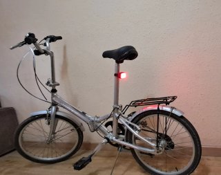 Bicicleta pieghevole Monty in alluminio