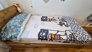 Cama individual 90 muebles LUFE