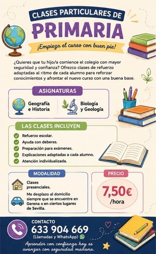 Clases particulares.