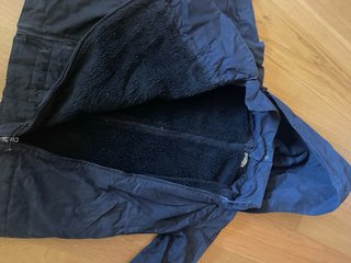 Chaqueta de porteo negra
