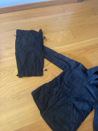 Chaqueta de porteo negra