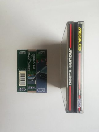 Sega Mega-CD Jaguar XJ220 Racing Game