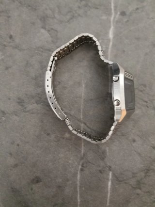 Reloj Seiko Quartz Digital Vintage Plata