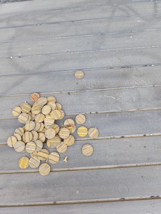 Monedas antiguas de teléfono