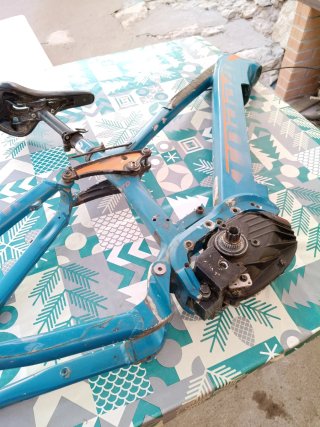 Cuadro Bicicleta Eléctrica Torpado Xanto