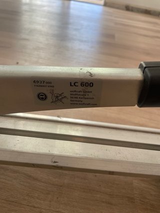 Guillotina para tarima Wolfcraft LC600