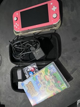 Nintendo Switch Lite Rosa + Animal Crossing
