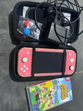 Nintendo Switch Lite Rosa + Animal Crossing