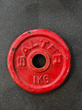 Discos de pesas para gimnasio. Barra de 28mm