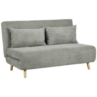 Sofá Cama Matrimonial con Respaldo Regulable y 2