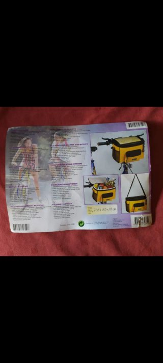 Bolsa Térmica Bicicleta Amarilla