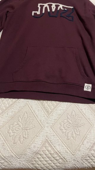 Sudadera Jvz Burdeos Hombre