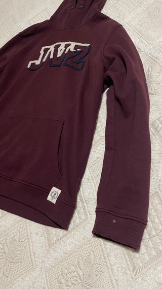 Sudadera Jvz Burdeos Hombre