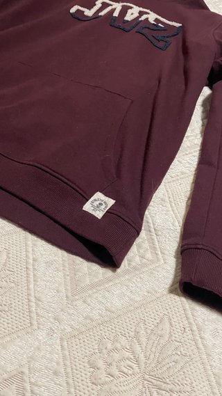 Sudadera Jvz Burdeos Hombre