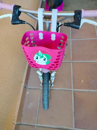 Bicicleta con ruedines de 16 pulgadas