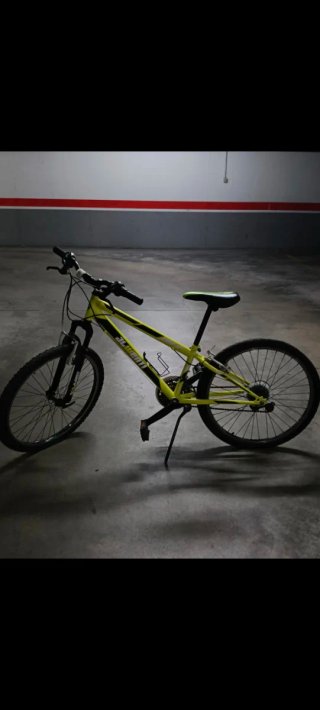 Bicicleta 20/24 Amarilla