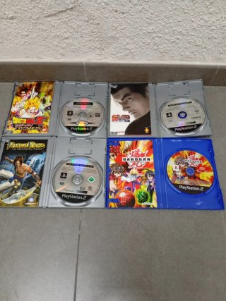 Lote 4 Juegos PS2: Dragon Ball, Tekken, Prince of