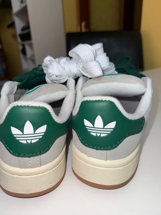 Adidas Campus Talla 41 1/3 Gris/Verde