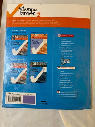 Make the Grade Bachillerato 2, Student's book