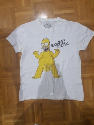 Camiseta The Simpsons Homer Sexy & Athletic