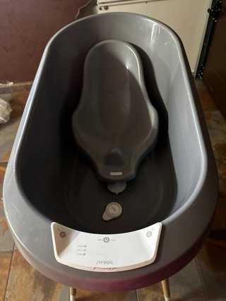 Bañera para bebé con soporte