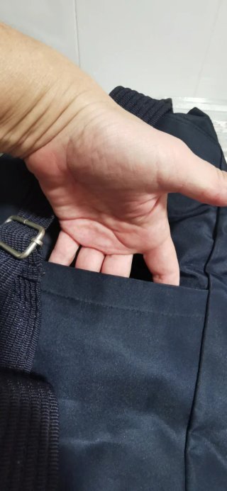 Mochila Hugo Boss Parfum Azul marino y celeste