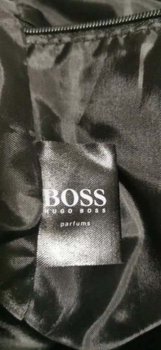 Mochila Hugo Boss Parfum Azul marino y celeste