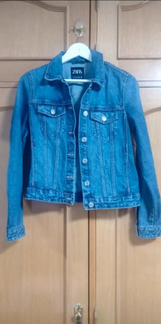 Cazadora Vaquera Zara Talla S