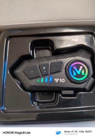 Intercomunicador V10 para Casco