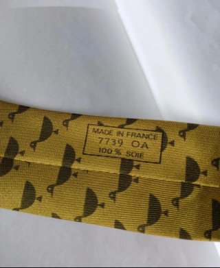 Corbata de seda
