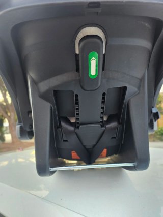 Silla de coche Kinderkraft negra nueva sin uso