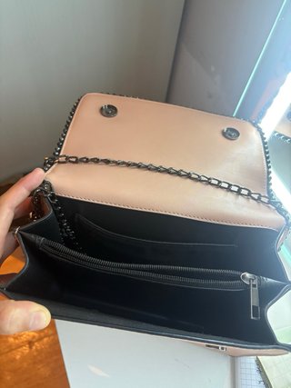 Bolso Yves Saint Laurent Beige/Plata