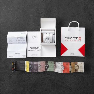 Omega x Swatch Moonswatch Blanco Azul