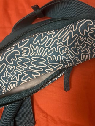Riñonera Nike Azul y Blanca