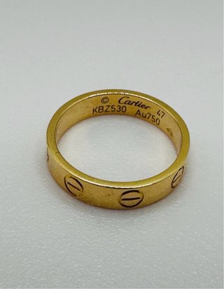 Anillo Cartier Mini Love Oro