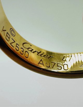 Anillo Cartier Mini Love Oro